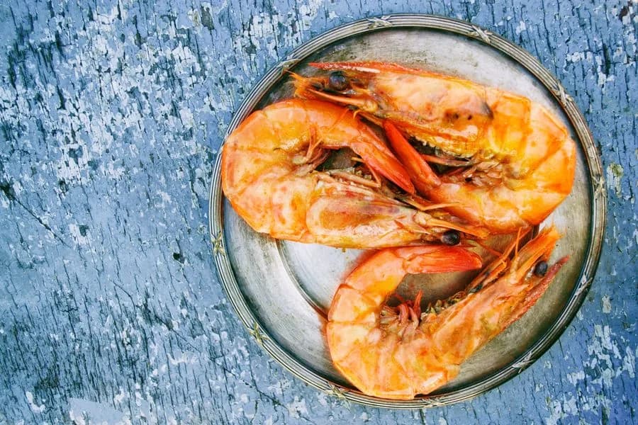 Grilled Tiger Prawns