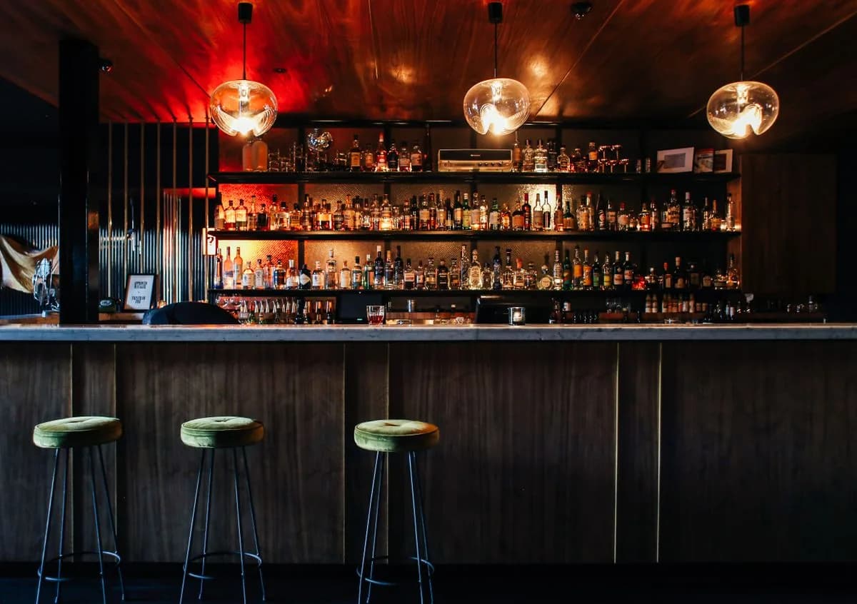 The mocktail bar